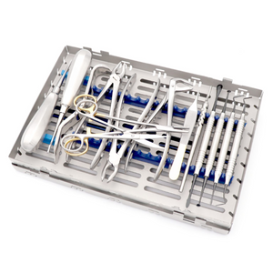 Atraumatic tooth extraction kit complete dental surgical instruments set