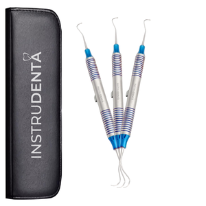stainless steel periodontal tools for removing dense plaque and calculus