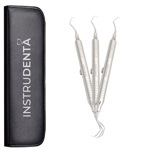 gracey 17/18 curette set designed for distal molar periodontal scaling procedures