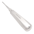 coupland 1c 3mm gouge elevator positioned for tooth elevation procedure