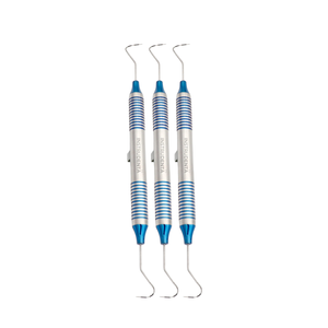 2n nabers dental probe 3pcs bundle with curved tips for periodontal use