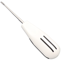 wide curved blade luxator with ph handle for enhanced grip control