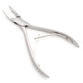 4A Cleveland Bone Rongeur, 30° angled tip, 15cm – stainless steel surgical instrument for precise bone cutting and removal.