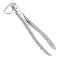 clinical dental instrument 36N atraumatic forceps for precise root engagement