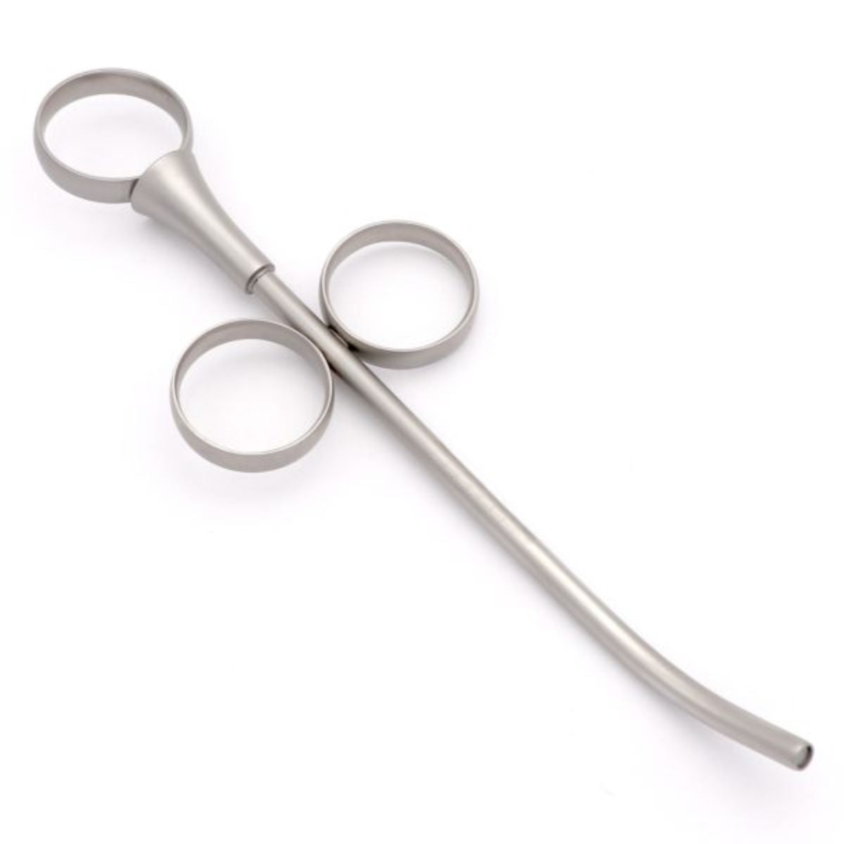 Bone Grafting Syringe with 4.5mm inner diameter – stainless steel dental instrument for efficient application of bone graft materials.