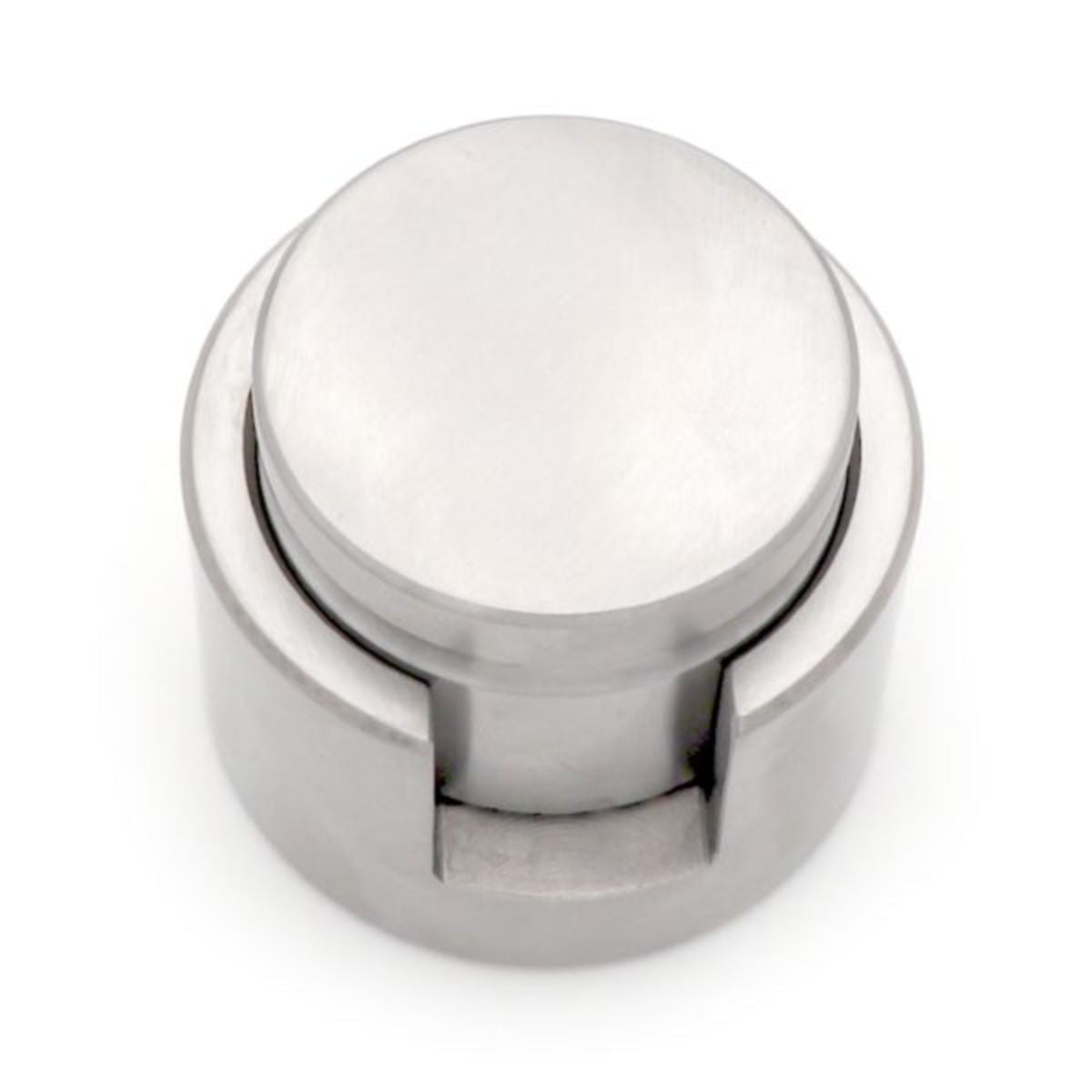 Bone Milling and Crushing Tool, 40mm – stainless steel instrument for grinding bone material in implant and oral surgery procedures.
