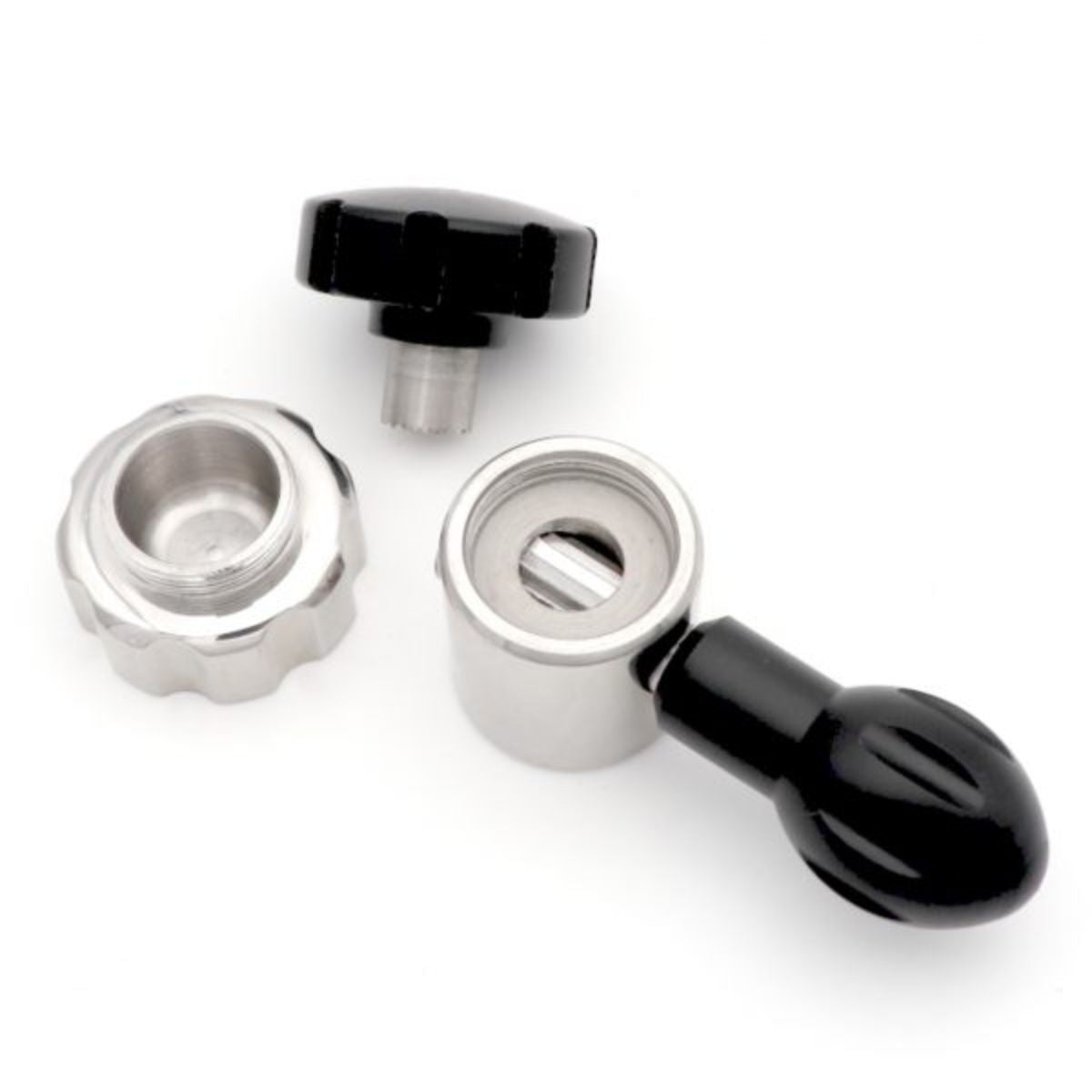 Side view of BS Bone Mill – precision compact design for crushing bone material during oral and maxillofacial surgeries.