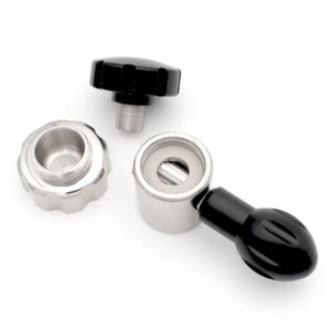 Side view of BS Bone Mill – precision compact design for crushing bone material during oral and maxillofacial surgeries.