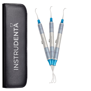 columbia curette 2r 2l periodontal instrument set for universal dental scaling procedures