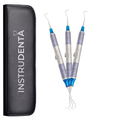 stainless steel periodontal tools for removing dense plaque and calculus