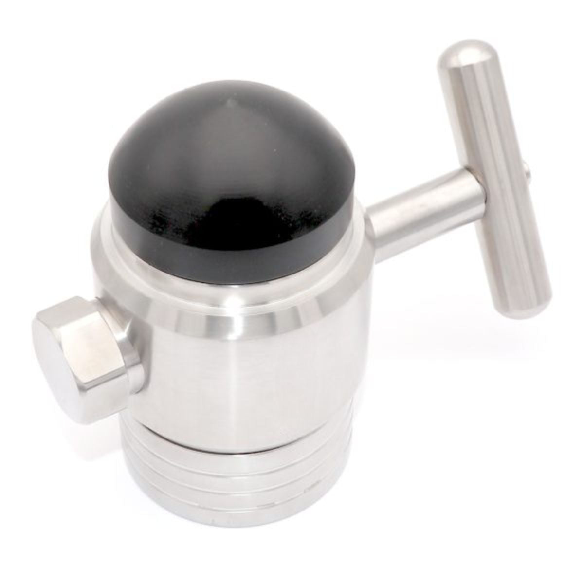 Dental Bone Crusher – large capacity stainless steel mill with lid for efficient bone grinding in surgical and implant procedures.