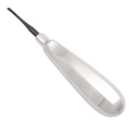 luxator x 3mm curved dental instrument for complex tooth extraction procedures