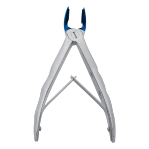 Professional dental extraction forceps blue plasma coating 10 pcs set