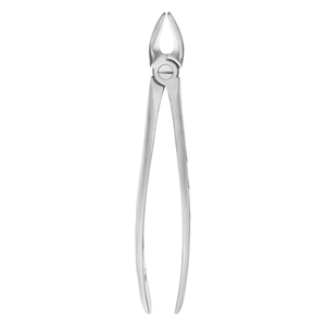 11 piece dental extraction forceps set with leather carrying case