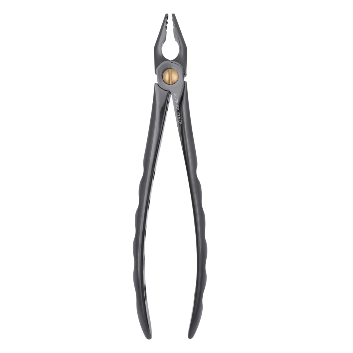 clinical dental forceps engineered for precision control and deep tooth access