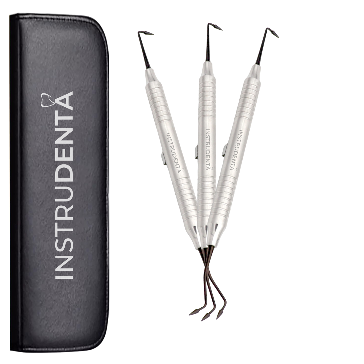 goldstein composite no 5 set of three identical dental instruments