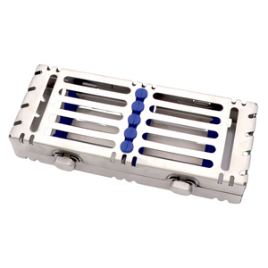 5-piece dental instruments cassette stainless steel autoclavable sterilization tray