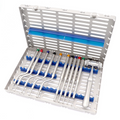 Dental osteotomes concave kit professional implant surgery tools set