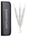 204s sickle scaler dental instrument set for supragingival calculus removal