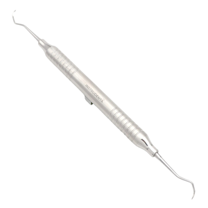 stainless steel periodontal tools with sharp tip for above gum scaling