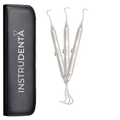 h6 h7 sickle scaler dental instrument set for anterior supragingival scaling