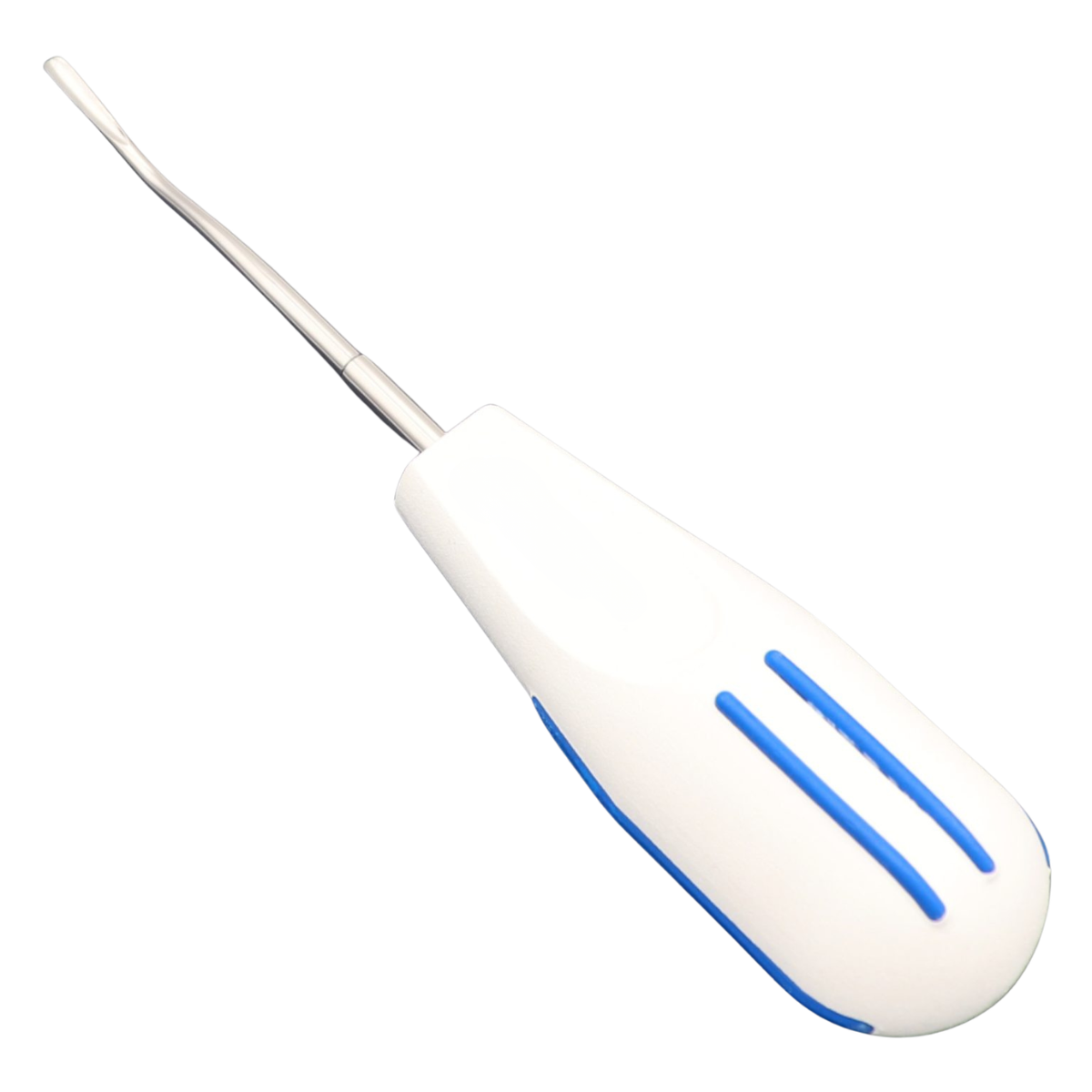 mesial tip luxator with ph handle for precise forward root access