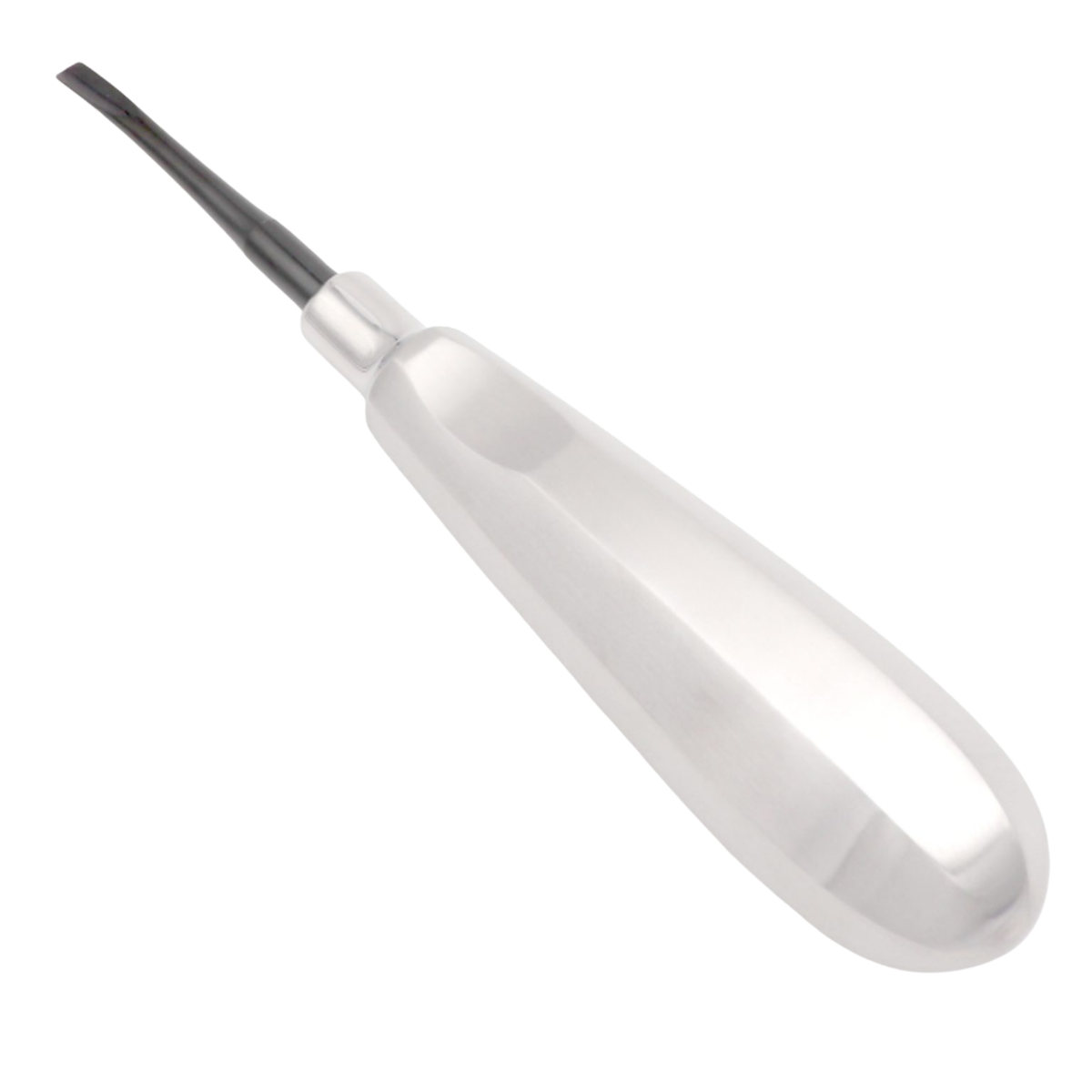 4mm curved luxator x handle tool used in high resistance tooth extraction