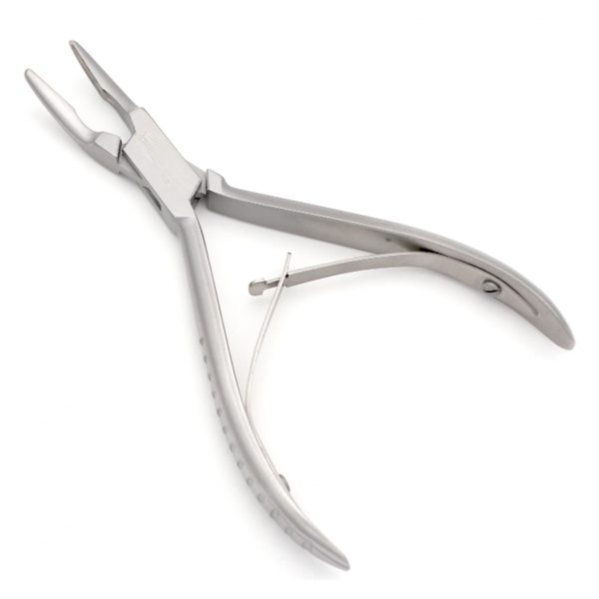 Friedman Bone Rongeur, 30° angled jaws, 2–4mm tip, 14cm – stainless steel surgical instrument for precise bone removal in dental procedures.