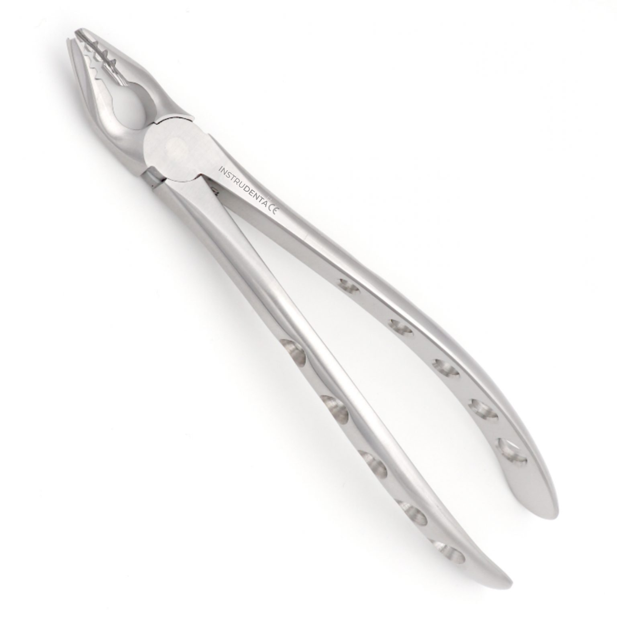 dental extraction forceps 35n with curved jaw surgical design
