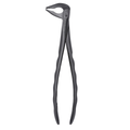 advanced dental extraction tool with contoured handle for improved manipulation