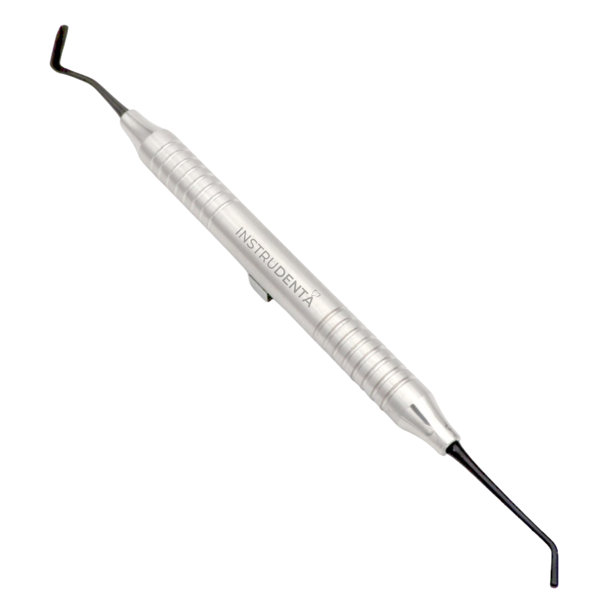 dental composite instruments with paddle and plugger tip for contouring