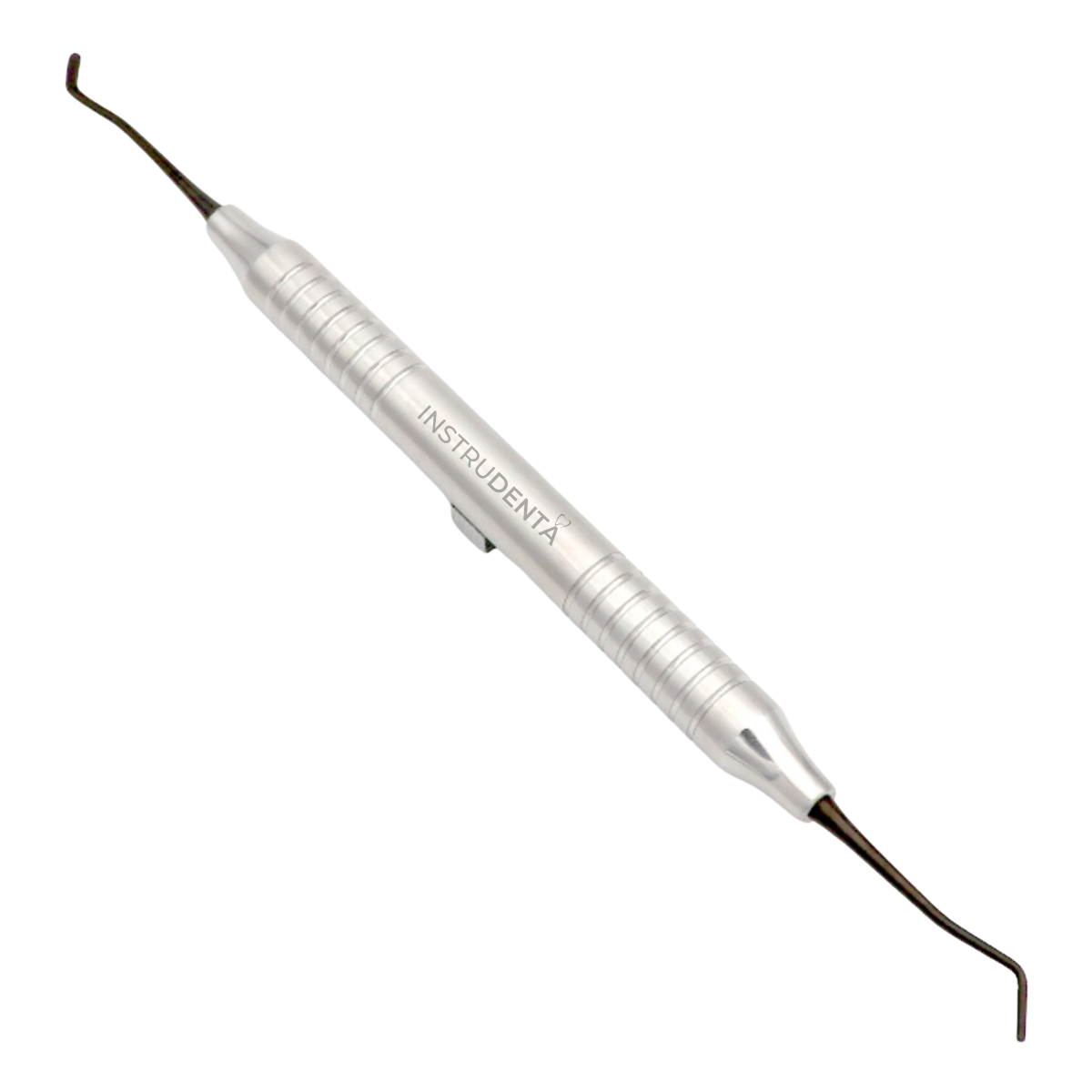 close view of 1.25mm plugger tip for detailed composite placement