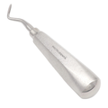 left apexo elevator no 4 used in root elevation dental procedure
