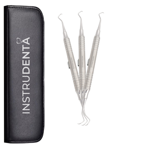 mccall curette 13 14s periodontal instrument set with slim blade for precision scaling