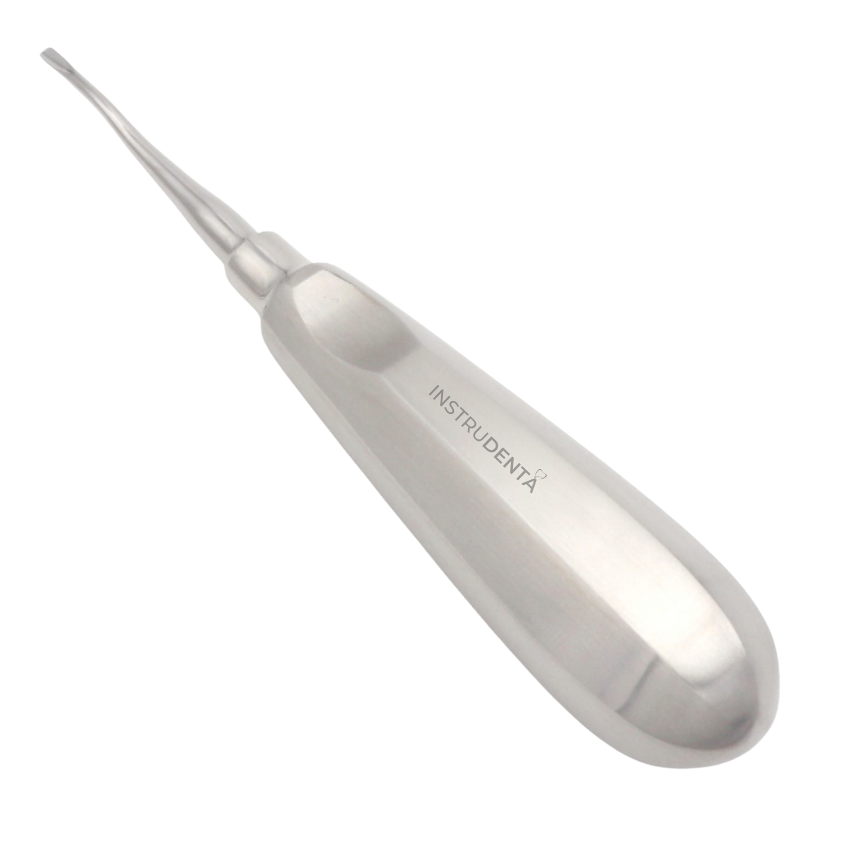 close detail of 2.75mm flared blade contacting tooth structure