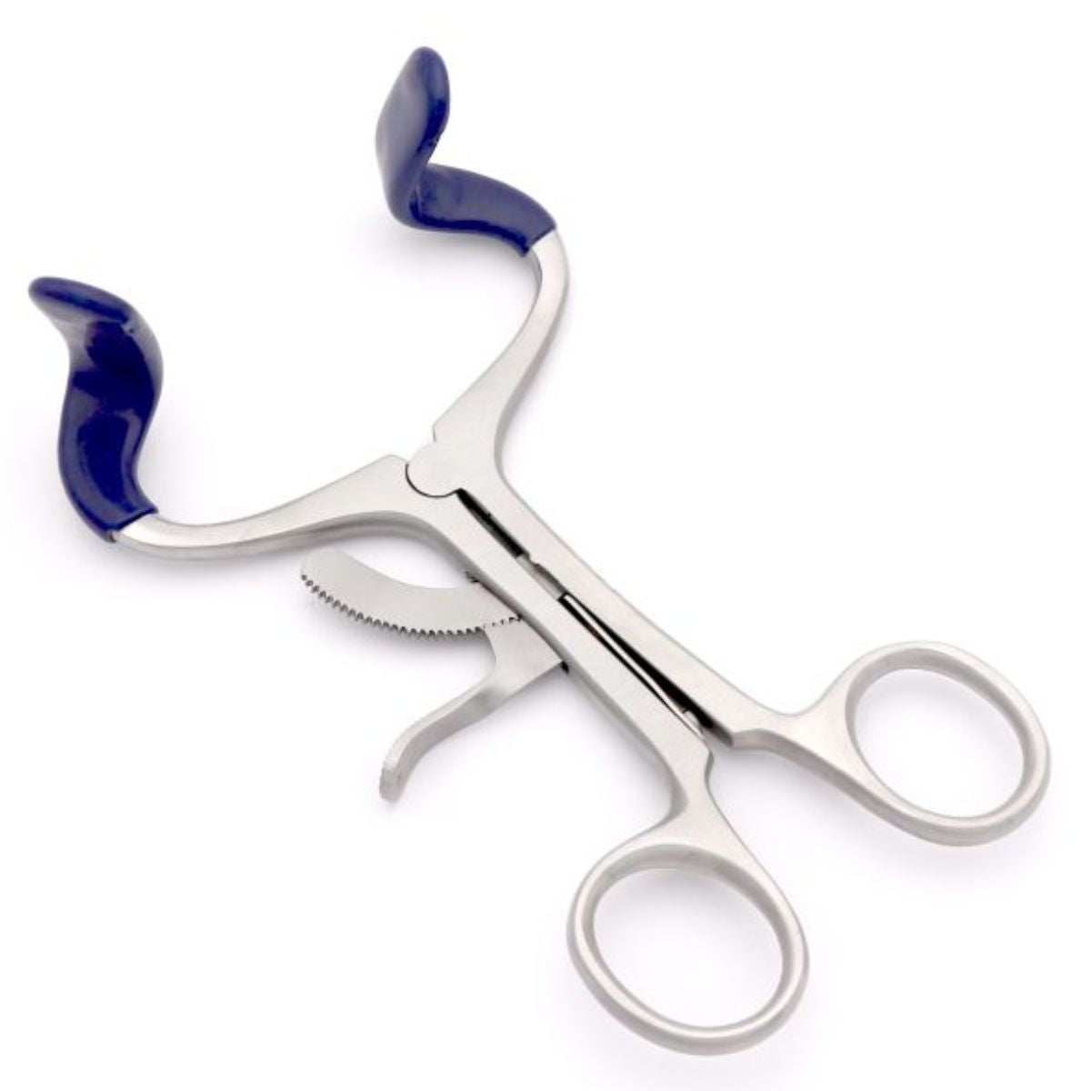 Molt Gag, 14cm oral retractor – stainless steel dental instrument with silicone inserts for gentle and secure mouth opening during treatment.