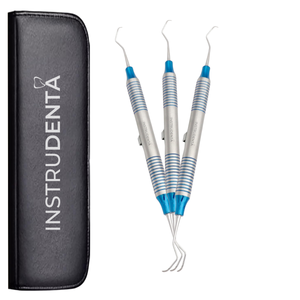 universal dental curette pack designed for deep pocket plaque removal