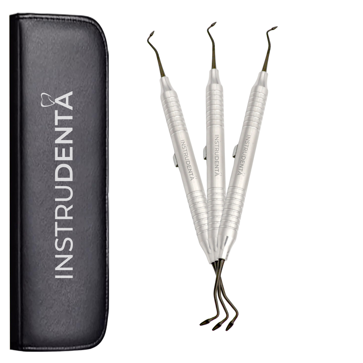 composite plugger instrument no 1 pack of three identical dental tools