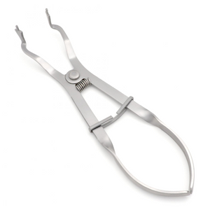 Complete ivory rubber dam kit dental isolation tools stainless steel