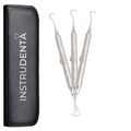 u15 30 sickle scaler dental instrument set for fine anterior scaling procedures